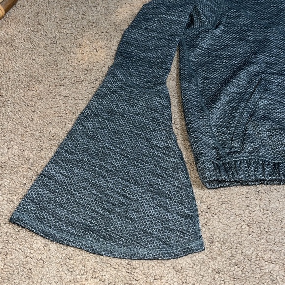 Free People Movement Off The Grid Jacket Flare Sleeve Charcoal Combo Medium - Picture 5 of 9